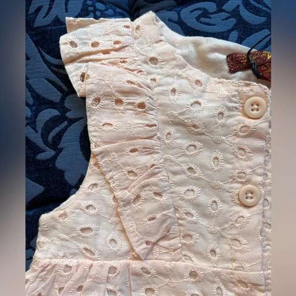 7 For All Mankind Girls 2 Pc Short Set NWT - Picture 3 of 11